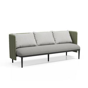Yüksek arka kabin kanepe basit Modern resepsiyon misafirler tartışmak dinlenme yaratıcı ofis dinlenme koltuğu tek koltuk üç oturma - Product Image 4
