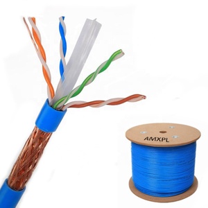 1000MHZ SFTP CAT6ネットワークケーブル高速CAT6 305m Awg23通信ケーブルセキュリティCCTVシステム用 - Product Image 1