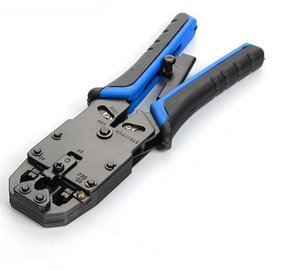 Профессиональный 4P/6P/8P RJ-45 RJ-12 RJ-11 модульная обжимной инструмент сети телекоммуникационный кабель обжимные клещи Ratchet щипцы - Product Image 2