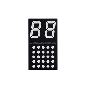Werkseitig hergestellte kunden spezifische 7-Segment-LED-Displays 2,6-Zoll-benutzer definierte 7-Segment-Anzeige 3-stellige 7-Segment-LED-Anzeige
