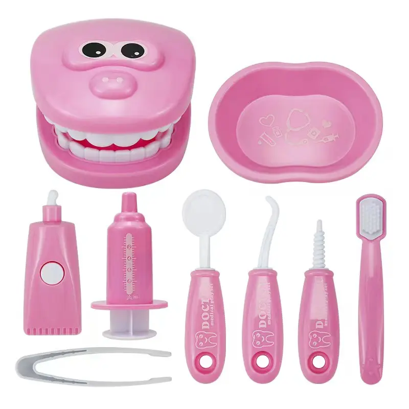 Venta caliente Doctor Toy Set Juguetes educativos Dentista Set Simulación Jugar Casa Juguetes