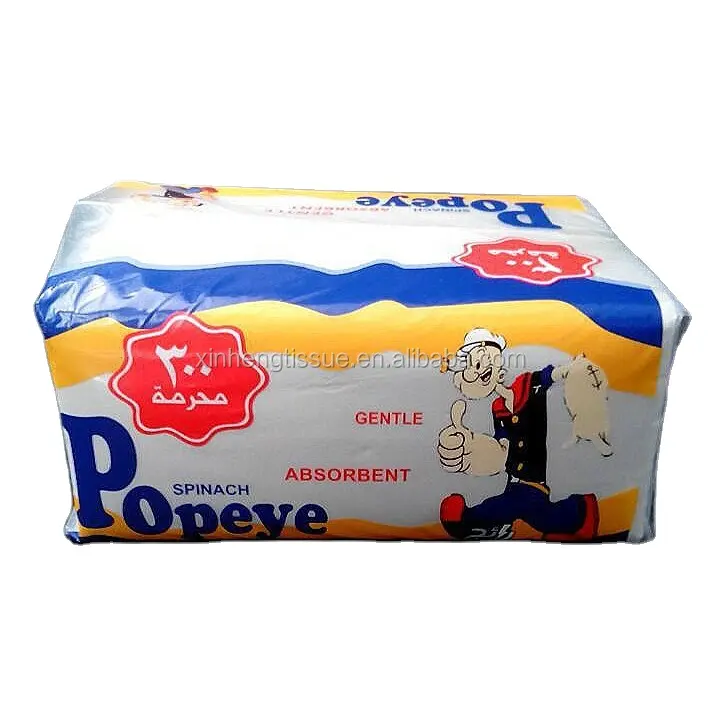 Low Price Soft Pack Tissue Paper Facial Tissue With CPP Packing Bag