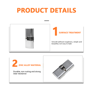 Factory Price Euro Profile Solid Mortise Door <strong>Lock</strong> Cylinder Cilindro Cerradura Double Open Door Cylinder <strong>Lock</strong> <strong>With</strong> <strong>Computer</strong> <strong>Keys</strong> - Product Image 3