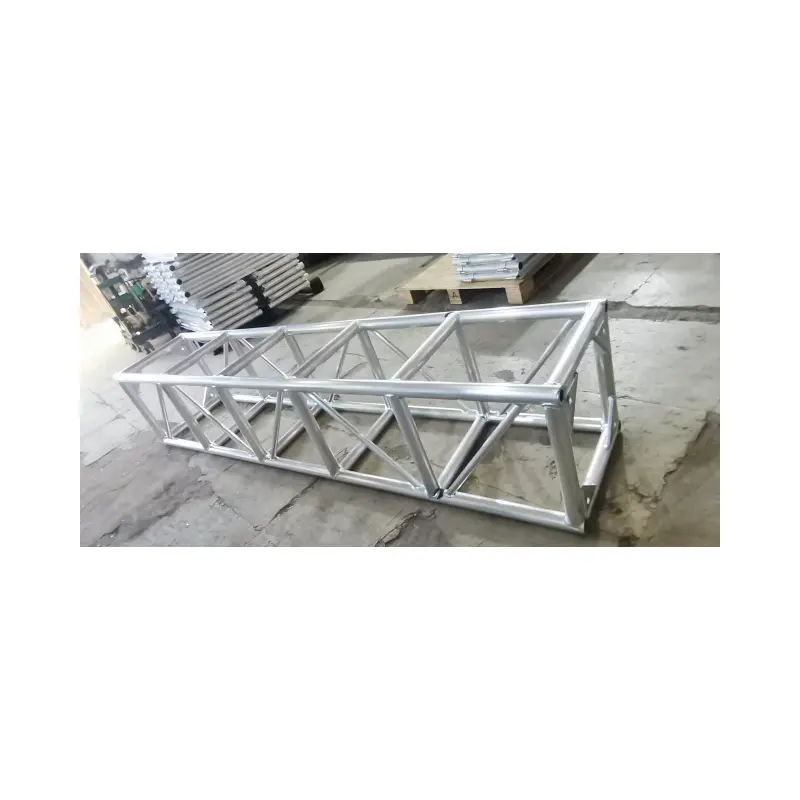 Soporte de luz de aluminio para techo, vigas de 300x300mm, 400x400mm, 500x500mm, cerrojo para eventos, armazón para estructura de armazón de concierto de boda