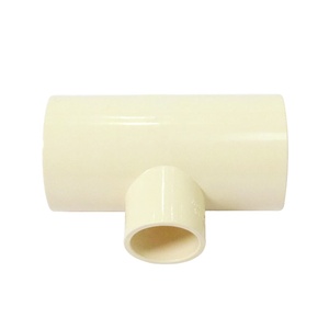3/4&quot;x1/2&quot;-1&quot;x3/4&quot; in the Factory Wholesale Sales Customizable <strong>Pvc</strong> Three <strong>Ways</strong> Drainage Water Tee High Pressure Pipe Fitting - Product Image 1