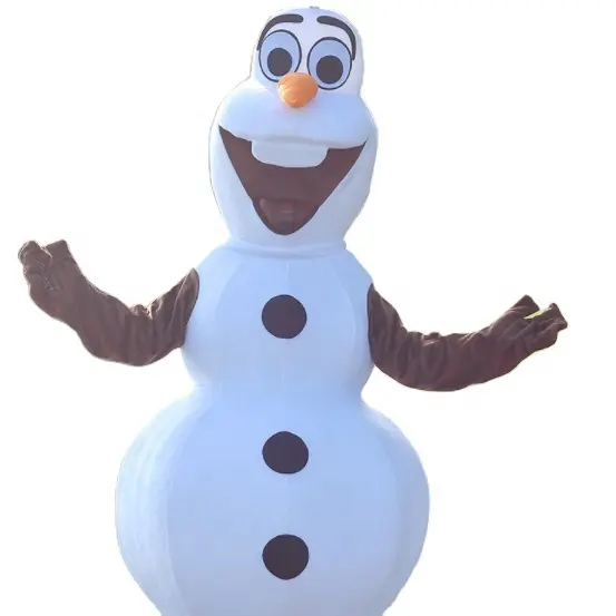 Disfraz de Halloween, Navidad, Año Nuevo, muñeco de nieve inflable, Olaf