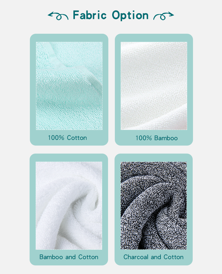 Premium soft organic 100%cotton shower or bath towel set for bathroom use
