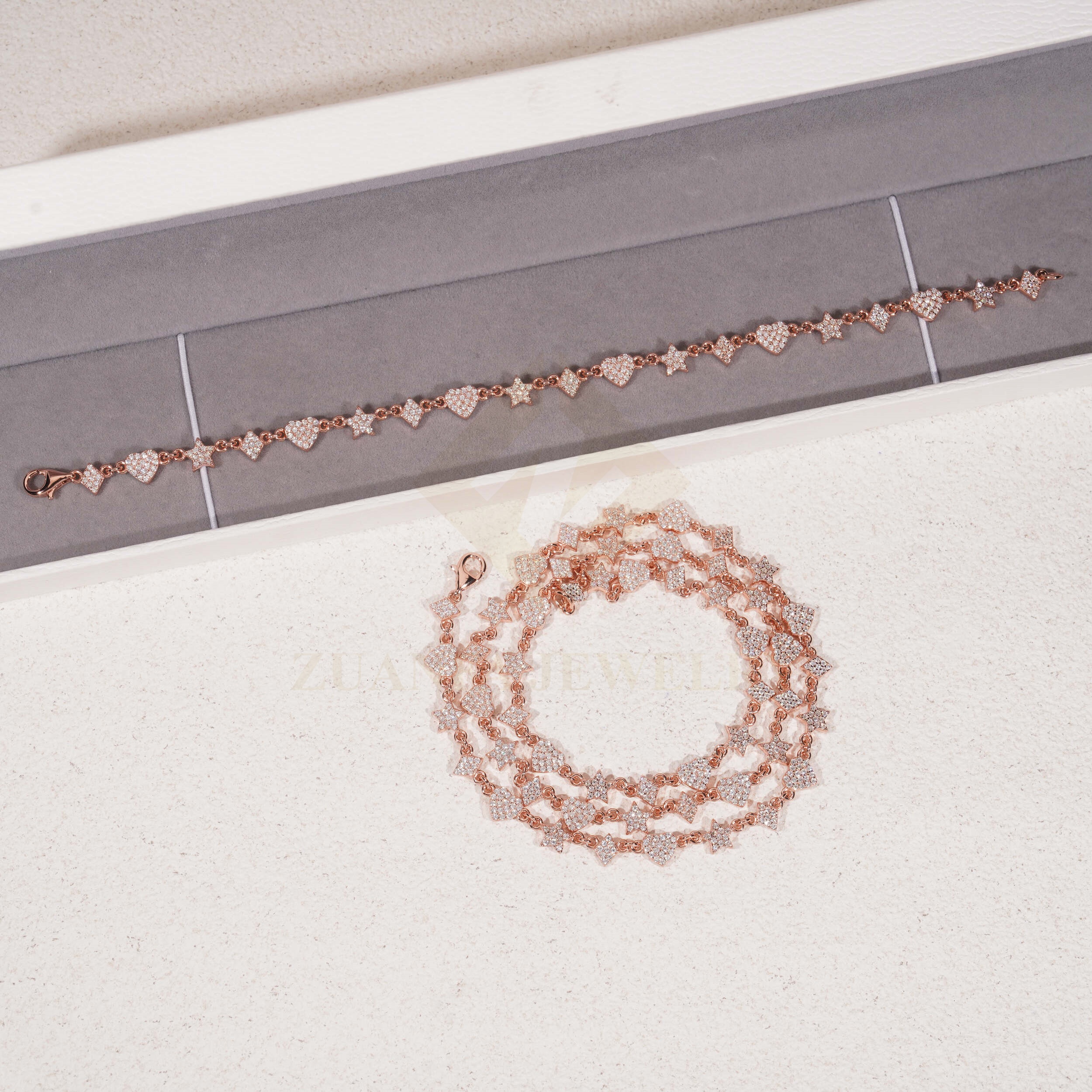 Rose Gold plated