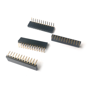 Großhandel 1,0mm Stifte Anschluss PCB Board 2,54mm 2 4 40 Pin Smd Smt 2*20 Stapeln 1,27 2,54mm Pitch Stecker 1,27mm Pin Header - Product Image 3