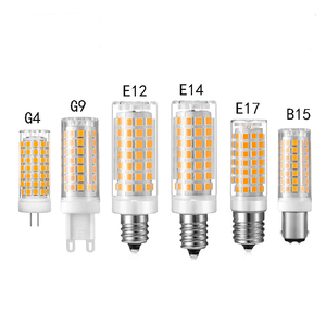 Yüksek parlaklık dim mısır ampul G4 G9 E12 E14 E17 BA15D 110V-140V 220V-240V seramik dekoratif iç aydınlatma Led ışık ampul - Product Image 1