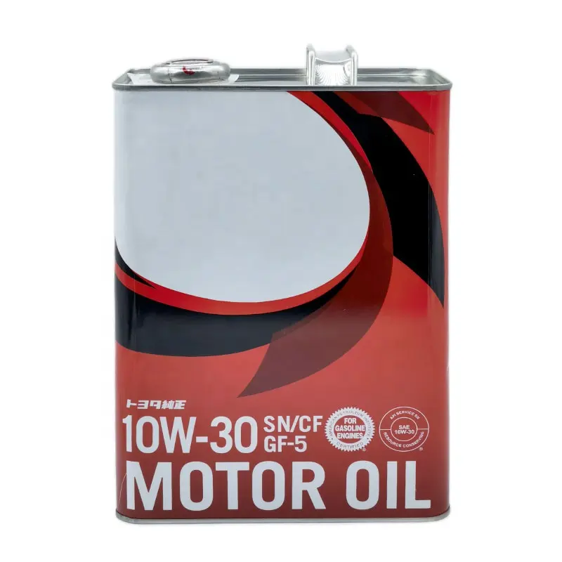 Cubo de metal de aceite de motor Toyota SN/CF 10 W-304L 08880-10805 aceite importado de Japón