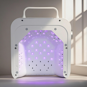 Lámpara de uñas UV inalámbrica recargable con mango portátil 2 en 1 de 54W con 4 Ajustes de temporizador, Sensor LED automático, lámpara de curado de luz de uñas rápida - Product Image 3