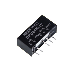 MEAN WELL SPUN02N-12 <strong>DC</strong>-<strong>DC</strong> Converter, 12V 0-167mA <strong>Output</strong>, 4.5-5.5V <strong>Input</strong>, High Isolation, Ideal for Telecom and Industrial - Product Image 2