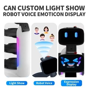 Robot de entrega comercial con sensor de evitación de obstáculos de ultrasonido de diseño humanoide inteligente - Product Image 4