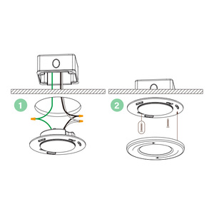 <strong>4</strong>&quot; Slim Surface Mount <strong>LED</strong> Downlight Fits Most 4O J-boxes 9 Watts Dimmable 5CCT Selectable, Wet Rated, ETL, Trim Interchangeable - Product Image 5