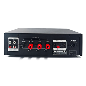 60w Constant Pressure Attack and Release Home <strong>Audio</strong> Mini Bt <strong>Amplifier</strong> with 2-channel Microphone <strong>Input</strong> - Product Image 4
