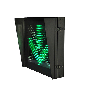 โรงงานผู้ผลิตดิจิตอลสีแดงข้ามลูกศรสีเขียวป้ายควบคุมเลน Led วิธีค้นหาจอแสดงผล - Product Image 2