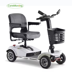 Seyahat 4 tekerlekli hareketlilik scooter yaşlı katlanır ayarlanabilir koltuk başına pieghevole ile scooter başına disabili