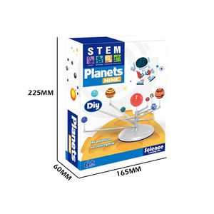 KSF güneş sistemi dokuz gezegen modeli bilim kiti okul öncesi oyuncak eğitim alanı gezegen oyuncaklar çocuklar için öğrenme çocuk oyuncakları - Product Image 6