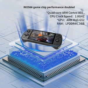 เครื่องเกม X55แบบโอเพ่นซอร์สเครื่องเล่นเกมมือถือขนาดเล็ก HD PSP Rocker Arcade N64ย้อนยุคหน้าจอขนาดใหญ่แบบพกพาเกมมือถือ ISP