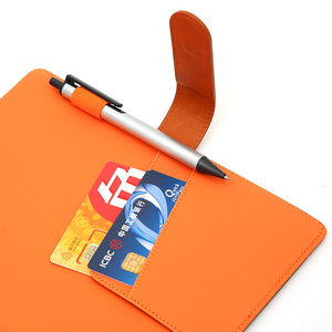 Lindo diario de hojas sueltas personalizado, cuaderno de cuero recargable, juego de regalo, planificador de lujo A5, carpeta de 6 anillas, diario con lazo para bolígrafo - Product Image 4