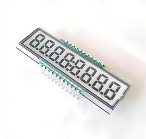 LCD Factory TN VA nero monocromatico schermo LCD HTN personalizzato modulo Display LCD 8 cifre 7 segmento Display - Product Image 1