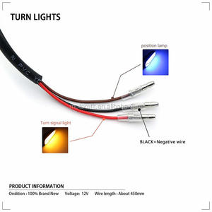 Led ánh sáng xe máy flasher chỉ số tín hiệu lần lượt cho Honda cbr250r CBR1000RR - Product Image 6