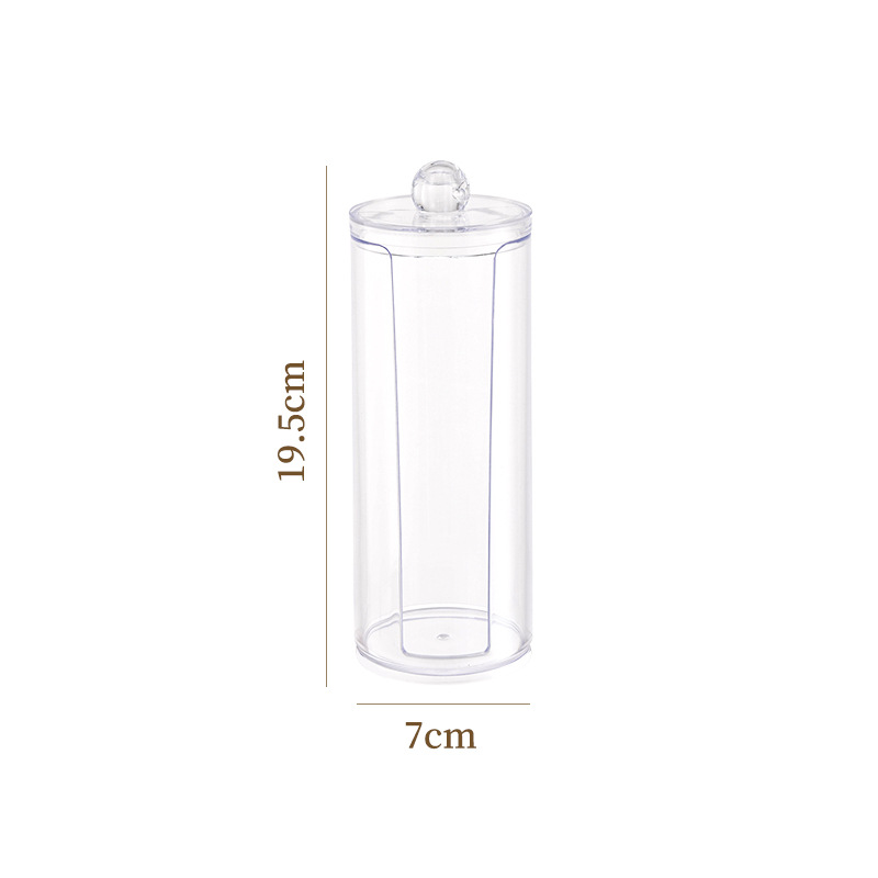 High-opening transparent cap