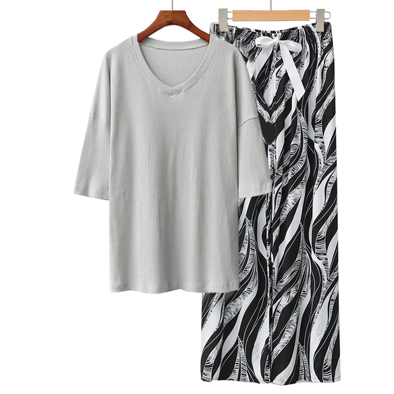 Hemp ash anti-strip irregular stripes