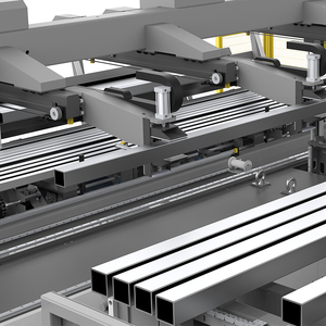 JQLASER 3000W <strong>Auto</strong> <strong>Loading</strong> <strong>Unloading</strong> Laser Tube Pipe Cutter Metal Aluminum Tube Laser Cutting <strong>Machine</strong> - Product Image 5