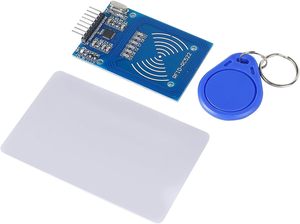 Kit RFID-RC522 RF IC Card sensore modulo + scheda S50 Blank + portachiavi per Raspberry Pi