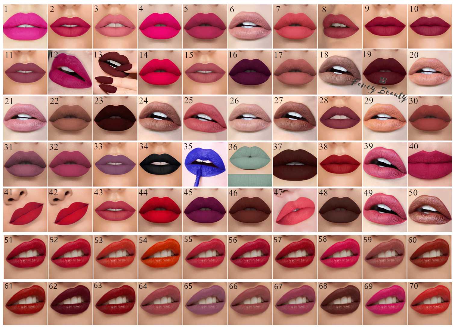 70 COULEURS
