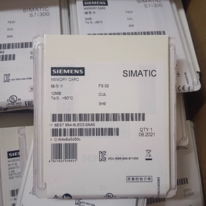 Scheda di Memoria SIEMENS 100% Nuova e Originale per 6ES7954-8LE03-0AA0 S7-1200 PLC Siemens CPU/Simatic, 12 MB - Product Image 2