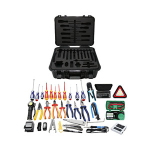 Strumento di rete Kit crimpatura strumento per tagli strisce e crimpature il cavo di rete Lan cavo può rifornimento - Product Image 1