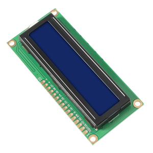 LCD1602 1602 Module Blue Green Screen 16x2 Character <strong>LCD</strong> Display Module HD44780 Controller Blue Black Light for <strong>Arduino</strong>