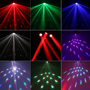 VALAVA Mini 4 silah işın topu Strobe lazer 4in1 Led hareketli kafa işık Dj disko aydınlatma için parti sahne gösterisi ışıkları - Product Image 6