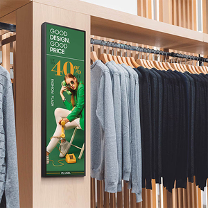 38.6 pollici LCD Digital Signage orizzontale verticale a parete schermo allungato per le pubblicità e le promozioni ospedaliere della compagnia automobilistica - Product Image 3
