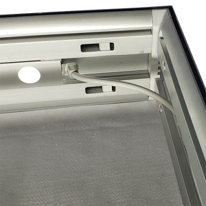 Illuminazione a Led EXPO SEG light box double side cornice in alluminio graphic advertising light box con footbase