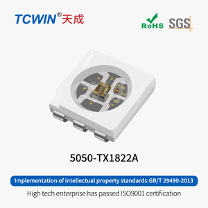 Tcwin Full Color Programmier bare Ic Smd LED TX1822A RGB Smd LED-Modul Chip-LED-Streifen AI-generierte Design muster LED Pro Max App-Steuerung LED Pro Max App-Steuerung - Product Image 4