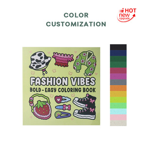 Nuevo producto de fábrica, servicio de impresión de patrones personalizados, cubierta suave, libro para colorear para niños, libro para niños de actividades preescolares dibujado a mano - Product Image 4