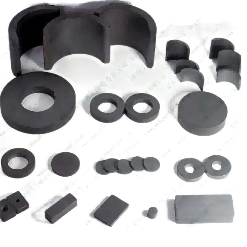 Magnet Speaker permanen magnetik hitam ferit cincin besar 80*40*12 Magnet Speaker