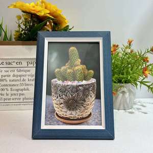 4*6&quot; Mengkai <strong>Personalized</strong> Wooden Photo <strong>Frames</strong> Support for Custom Wood <strong>Picture</strong> <strong>Frame</strong>