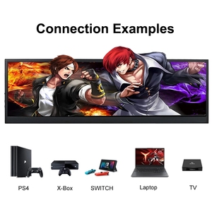 12,6 pulgadas FHD creonitor onitor tretretched ar CD isplay crecreen 1920*515 Widescreen onitor orortable Ouch creen onitor para portátil