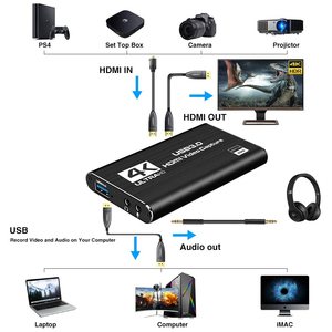 USB 3.0 4K 60hz 1080P 60Fps USB3.0视频游戏采集卡转换器HDMI输出实时流媒体XBOX PS5苹果即插即用 - Product Image 3