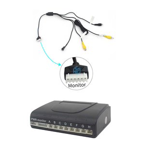 Kit de sensor de aparcamiento marcha atrás, cámara frontal y trasera, 8 sensores, 2 cámaras - Product Image 5