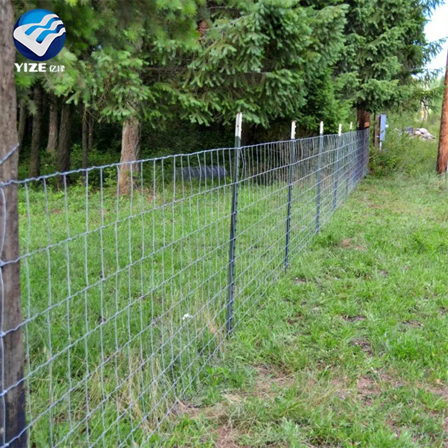 Panneau de lit surélevé en fil métallique Low Cost Usa Deer Fence For Deer Goat Sheep Game Fence