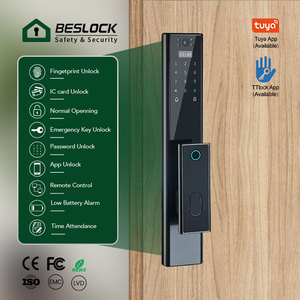 Riconoscimento del volto 3d di lusso Smart Lock Tuya Wifi Intercom impronta digitale Kuncipintu carta Passcode serratura della porta con la macchina fotografica - Product Image 2