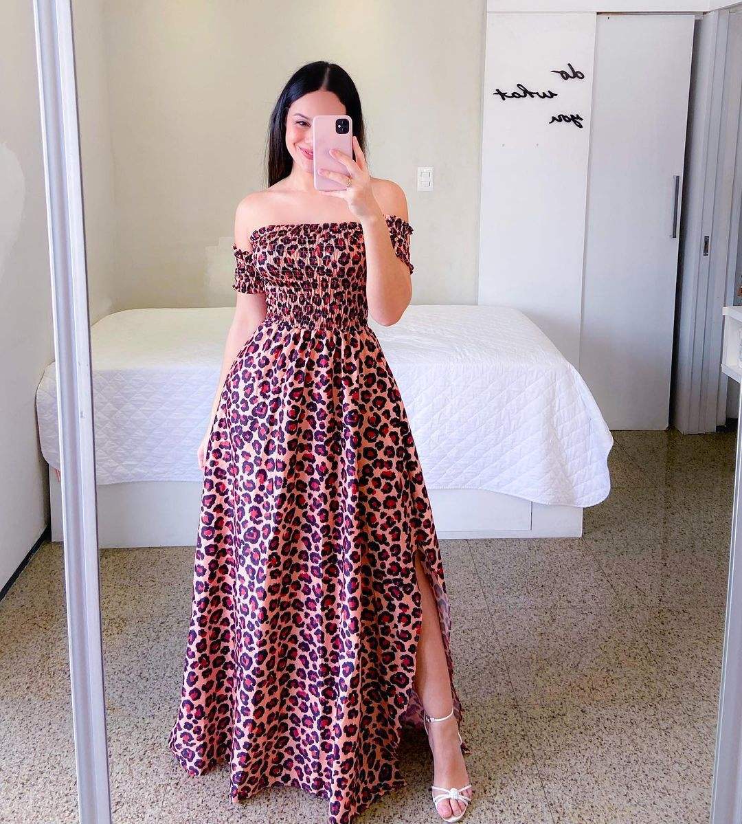 Estampado de leopardo marrón