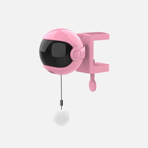 Automatic <strong>Cat</strong> Interactive Toy Robotic with Flush Ball <strong>Cat</strong> Teaser