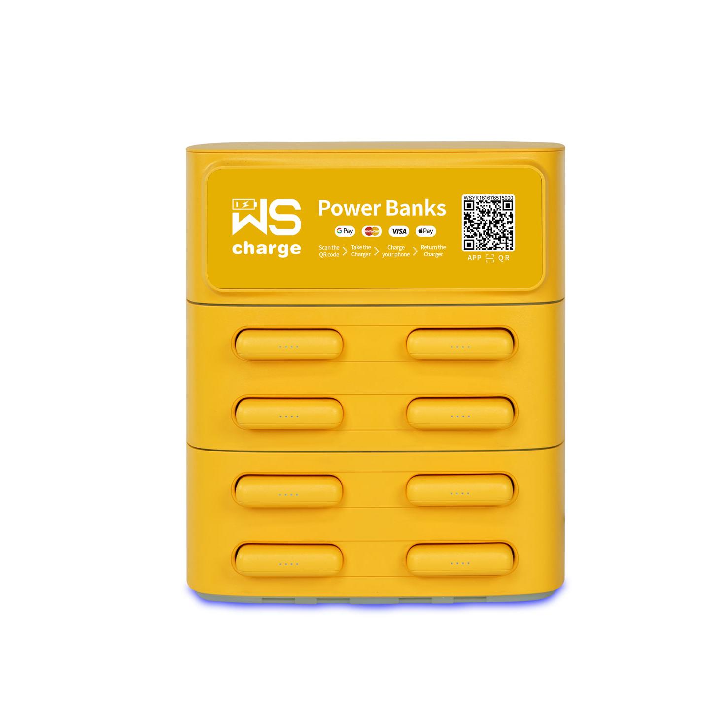 Jaune-8 fentes